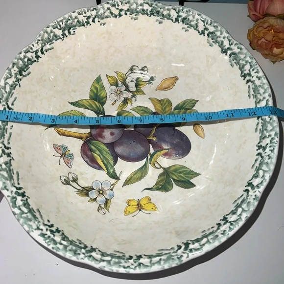 🔥🔥🔥Himark Made in Italy Plum Serving Bowl 13” - Picture 5 of 6